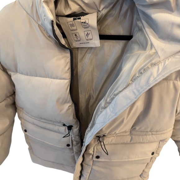Puffit Hooded Puffer Jacket with Large Pockets. NWT. - Picture 6 of 13